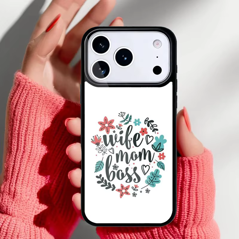 Detalle del texto y acabado de la funda