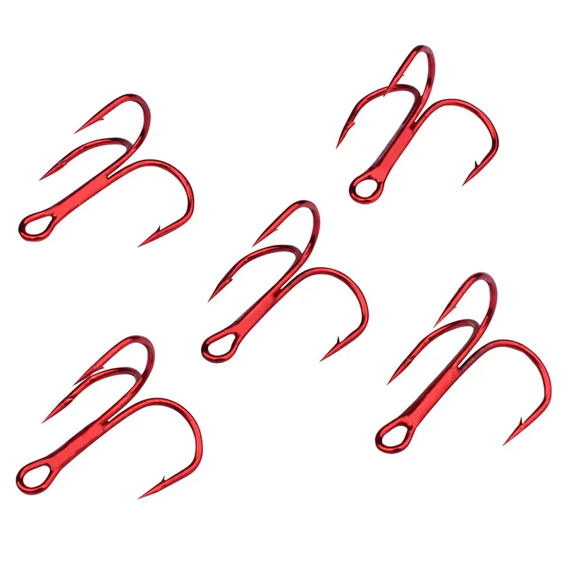 Anzuelos Treble Redondos Doblados para Spoon – Cuchara - imagen 5