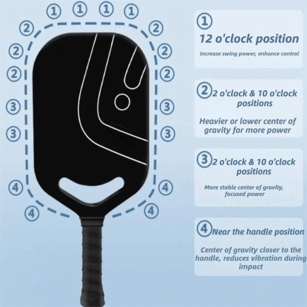 Cinta adhesiva para ponderar raquetas de pickleball personalizable - imagen 5