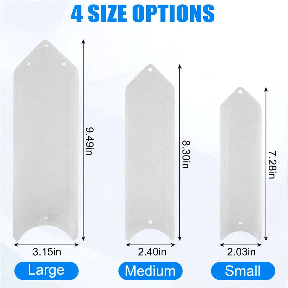 Fundas de PVC transparente para señuelos