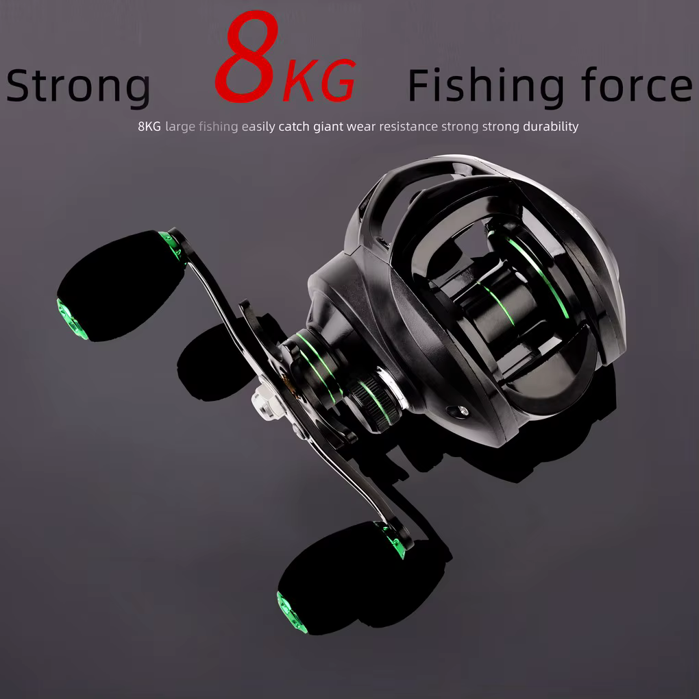 Crixus ArmorX Carrete baitcasting 7,2:1 arrastre de 8 kg aluminio - imagen 2