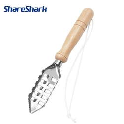 Removedor de escamas ShareShark – Cepillo de acero inoxidable