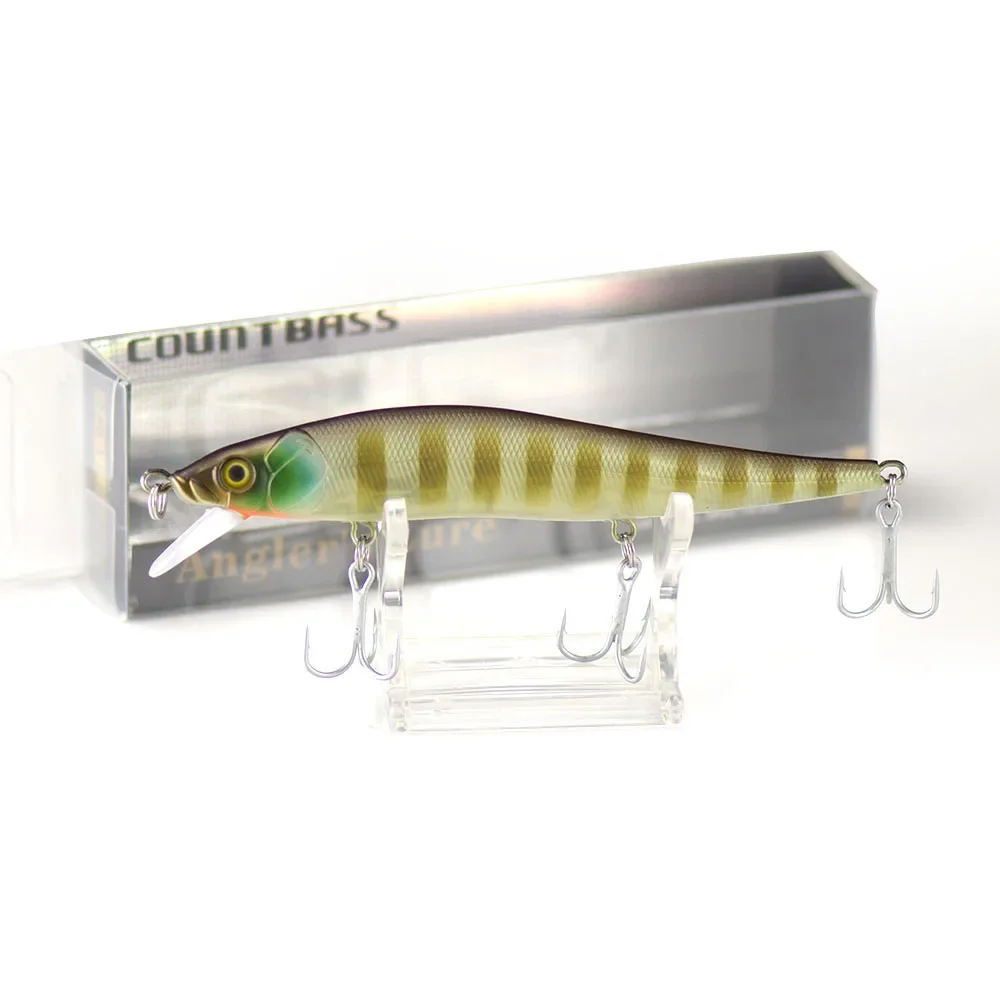 Countbass Jerkbait Minnow – Wobbler para pesca en agua dulce - imagen 3
