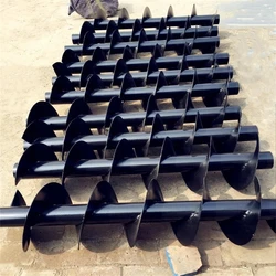Barrena continua tubular flexible para alimentadores de ganado