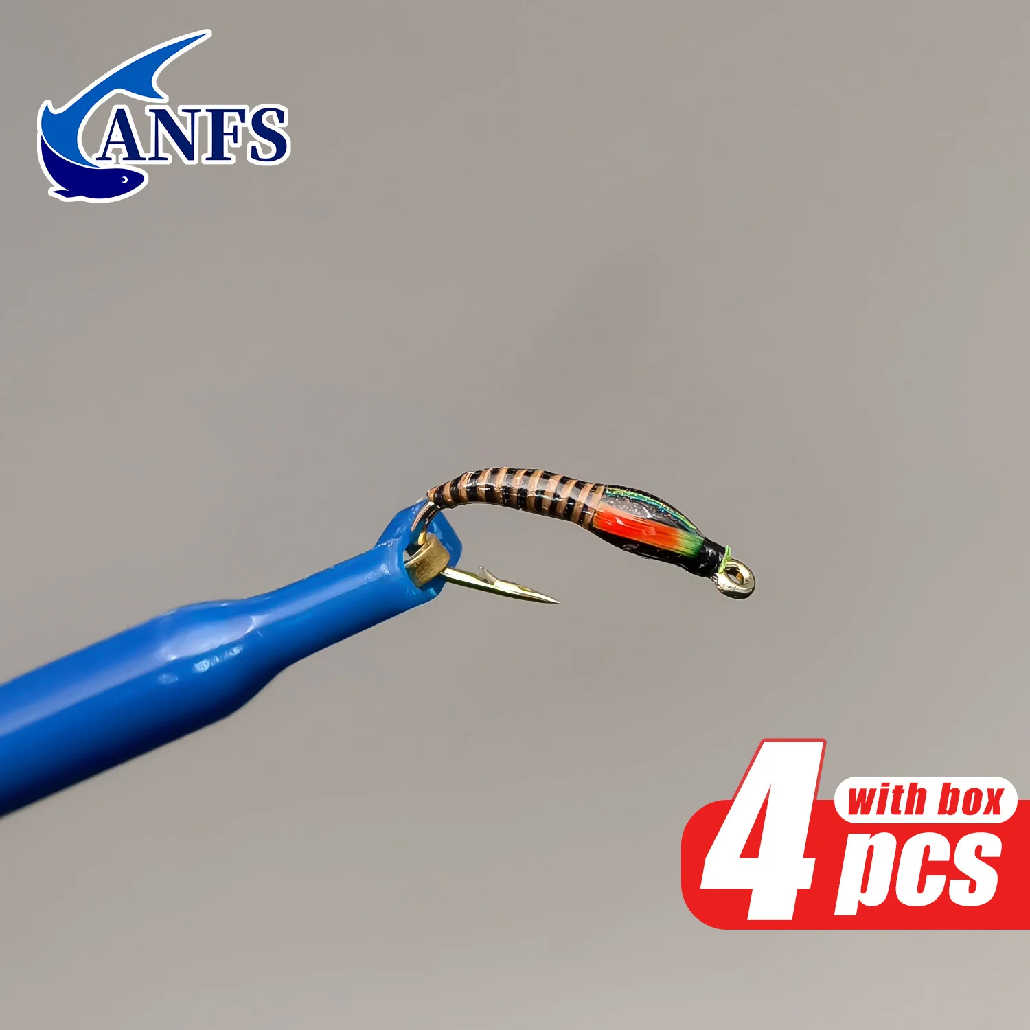 Moscas para trucha ANFS con ninfa, midge y buzzer – anzuelos - imagen 4