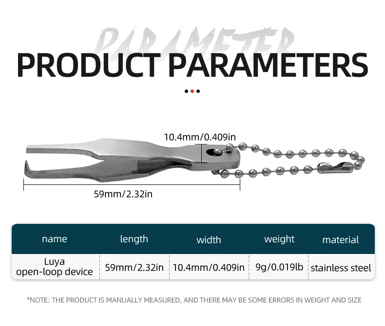 Herramienta compacta para accesorio de pesca