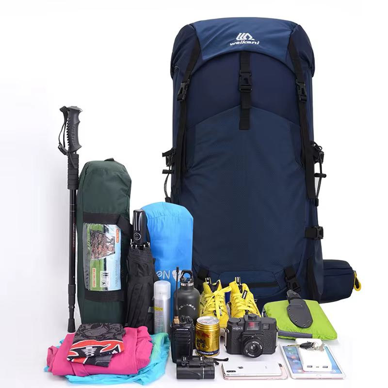 Mochila de pesca con bolsa de hidratación y gran capacidad impermeable - imagen 2