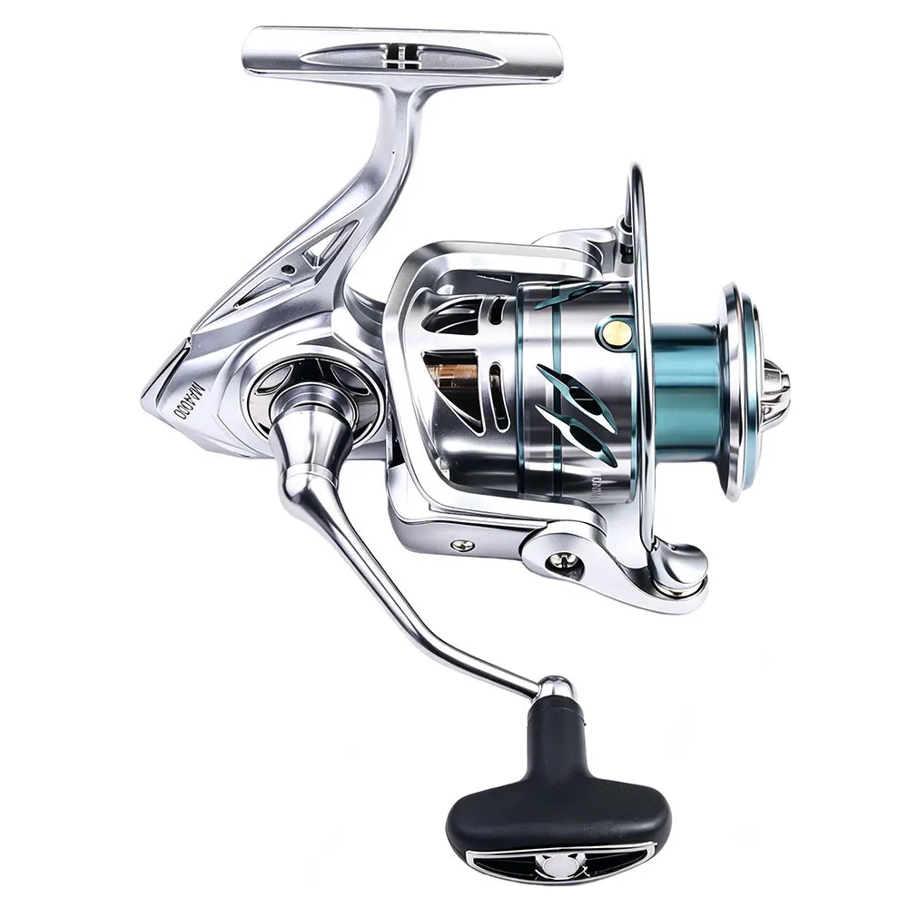 Carrete baitcasting giratorio con arrastre potente para salada y dulce - imagen 4