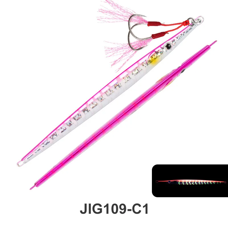 Señuelo UV para pesca lenta de lubina y caballa desde barco - imagen 3