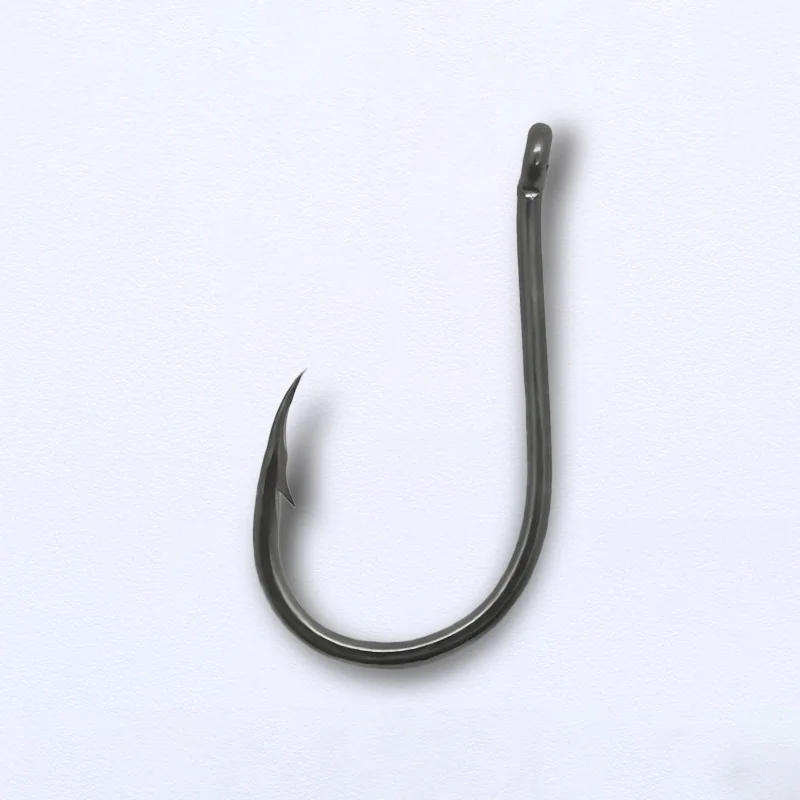 Anzuelo Luya boca torcida con ojos y anillo – Carpa cruciana - imagen 5