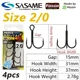 Anzuelos triples SASAME Pierce Treble Brutal TC – acero alto carbono - imagen 5