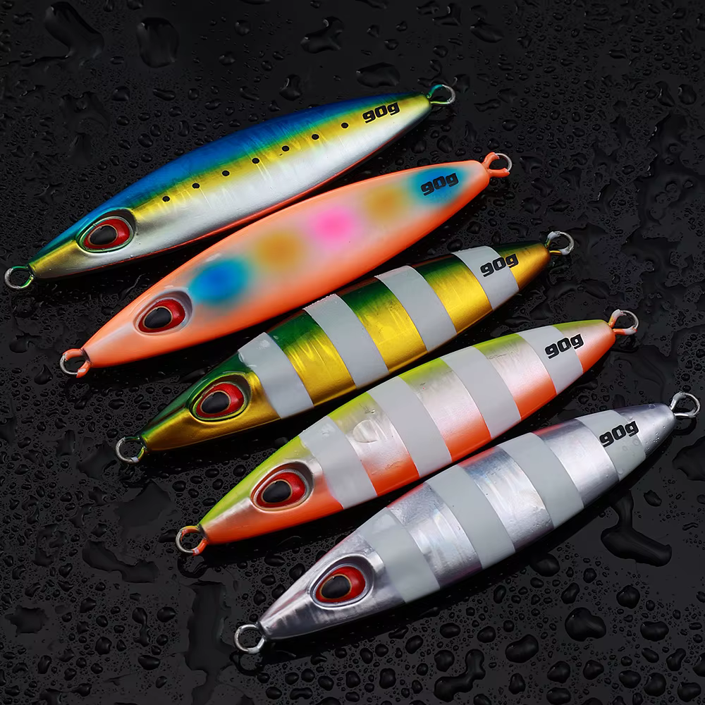 Jigging Pro Jig lento para pesca en agua salada – Señuelo brillante - imagen 5
