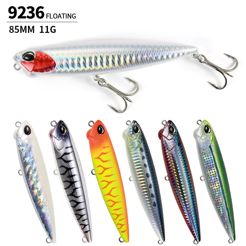 Wobbler topwater flotante swimbait que camina para carpa - imagen 4