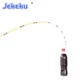 JEKEKU Caña jigging lento sólida para pesca en barco mar