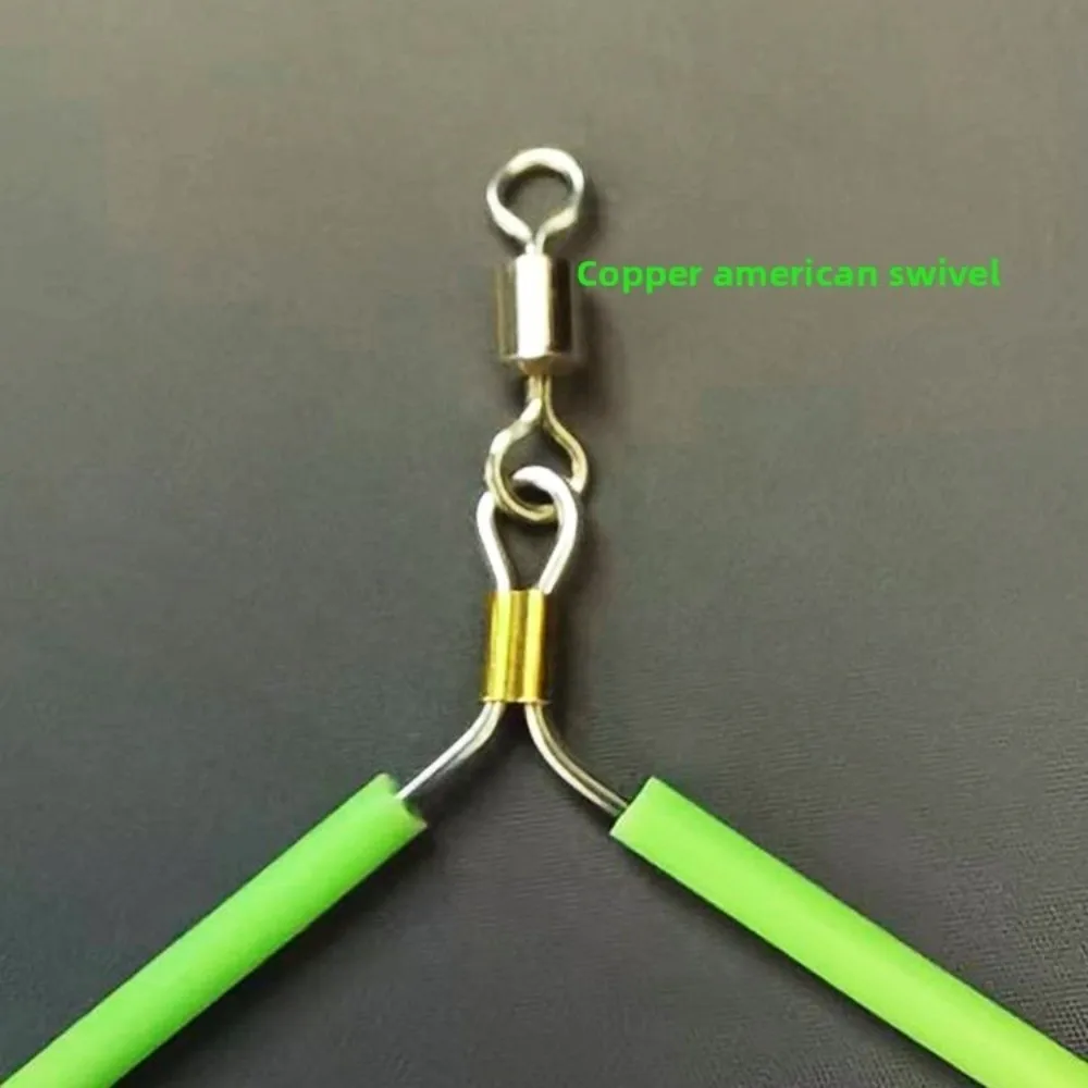 Anzuelos que brillan en la oscuridad con cuerda dividida y equilibrio - imagen 3
