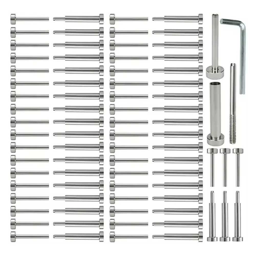 Accesorios barandillas de cable CNC en acero inox para pasamanos