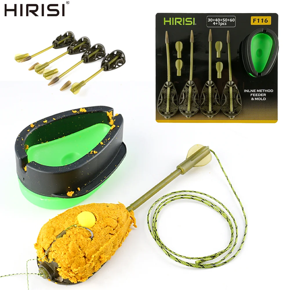 Jaula de método Hirisi para carpa – alimentador con molde cebador - imagen 2