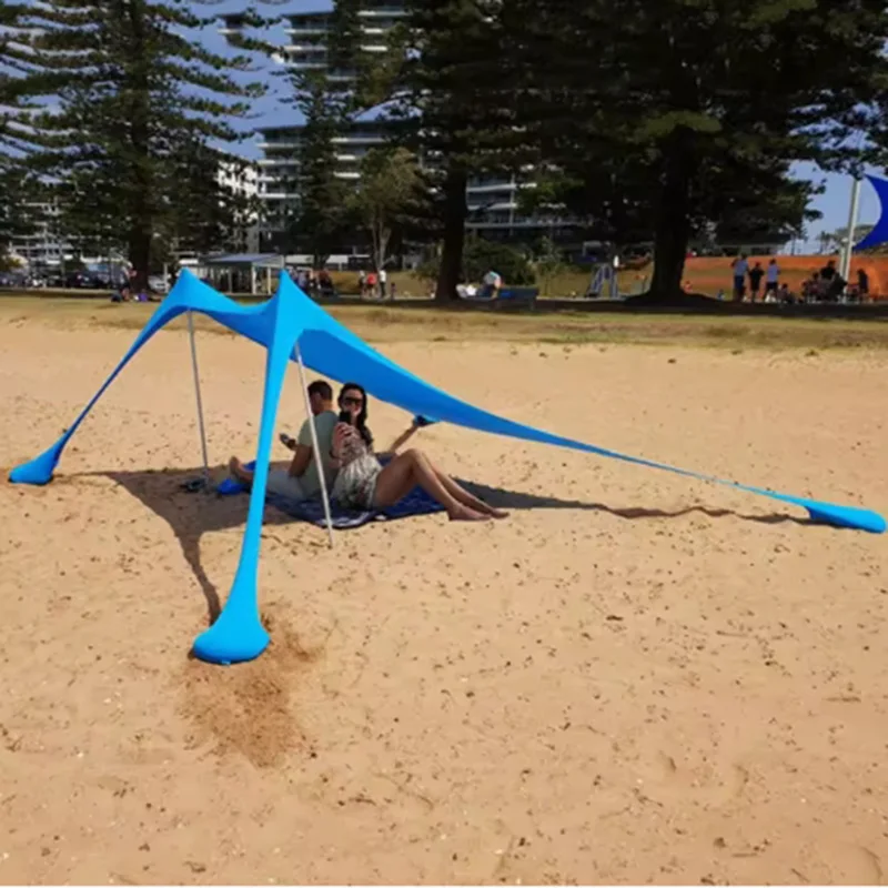 Carpa de pesca portátil resistente al viento y sol UPF50+ - imagen 3