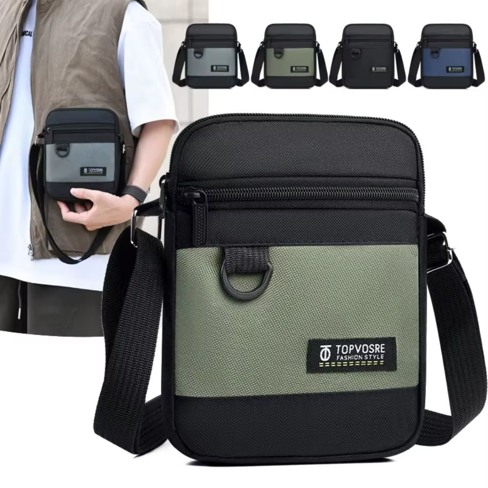 Bolso Bandolera Crossbody Oxford para Hombre – Gran Capacidad