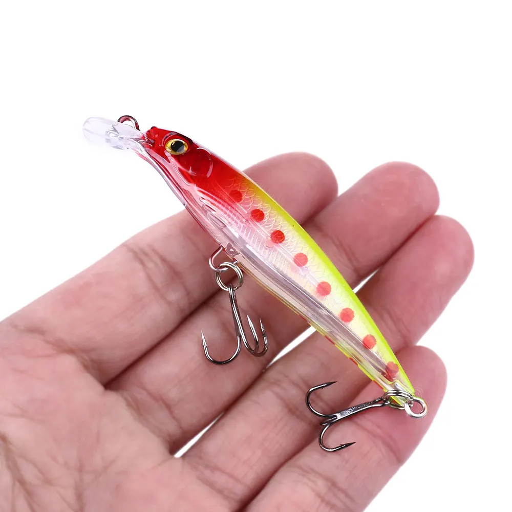 Señuelos Minnow 8.5cm – Cebo duro para lubina, trucha y lucio - imagen 4