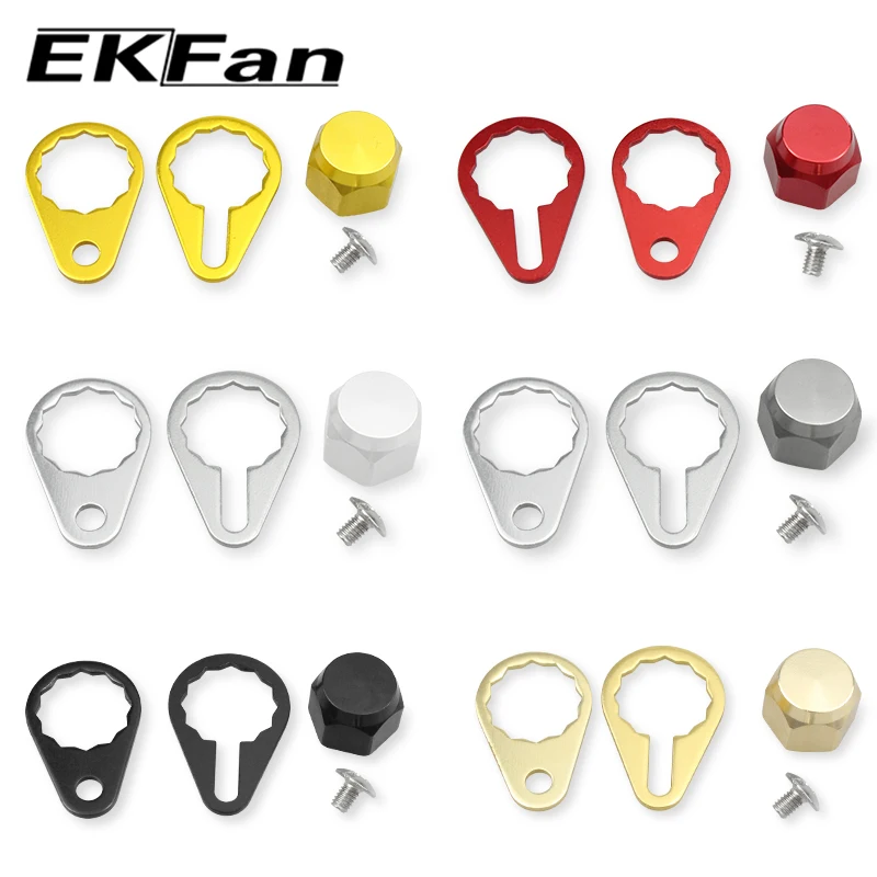 EKFan Tornillo de Manivela Izq/Dcha – Tapa Carretes Shimano Daiwa Abu - imagen 4
