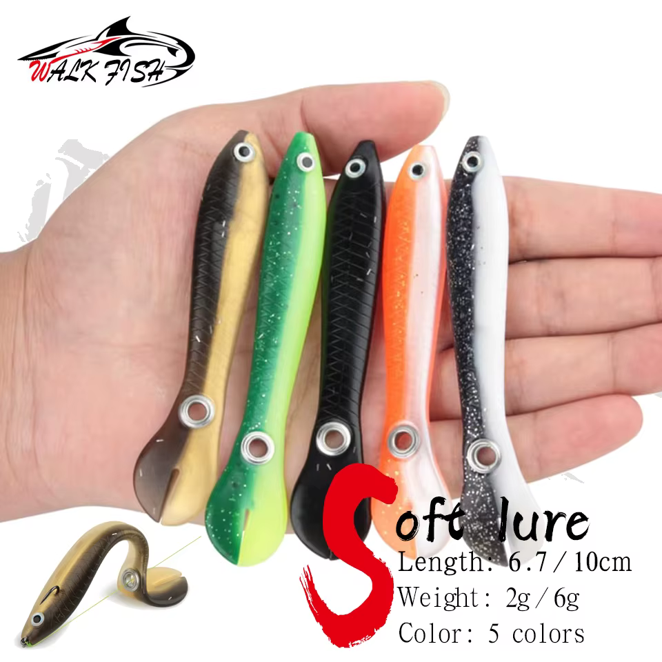 Swimbaits WALK FISH 10cm – Para lubina y agua salada - imagen 2