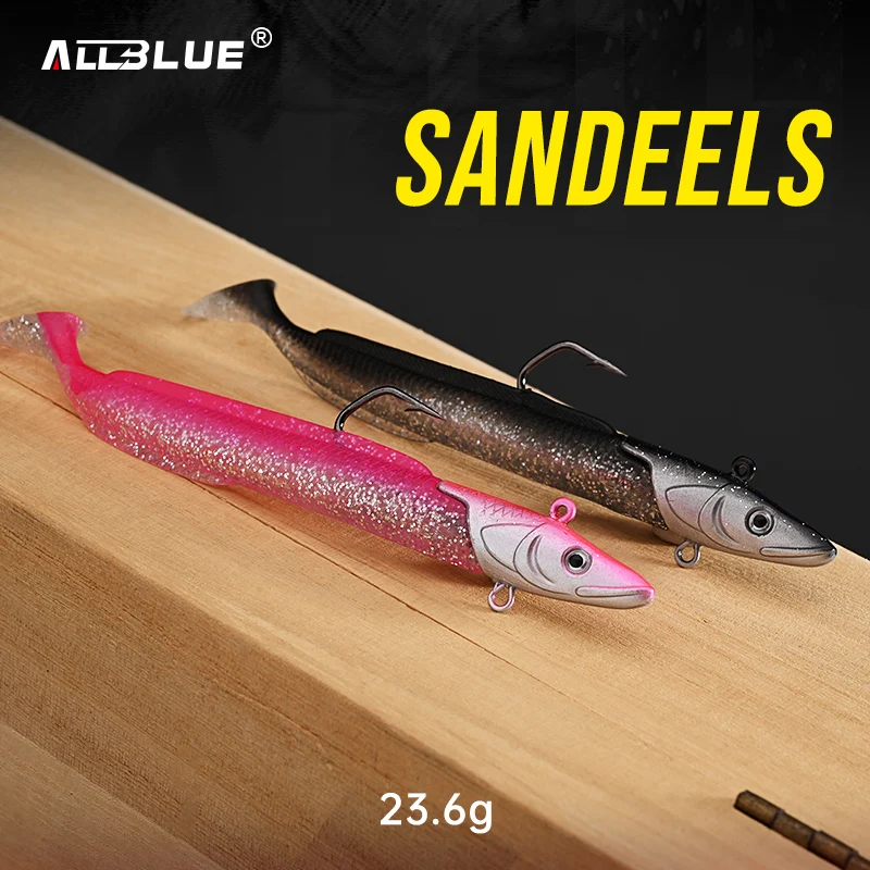 Allblue Sandeels 12,5 cm señuelo vibrante para agua salada - imagen 2