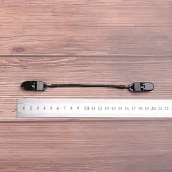 Clip para sombrero de pesca con cordón de nailon antiviento