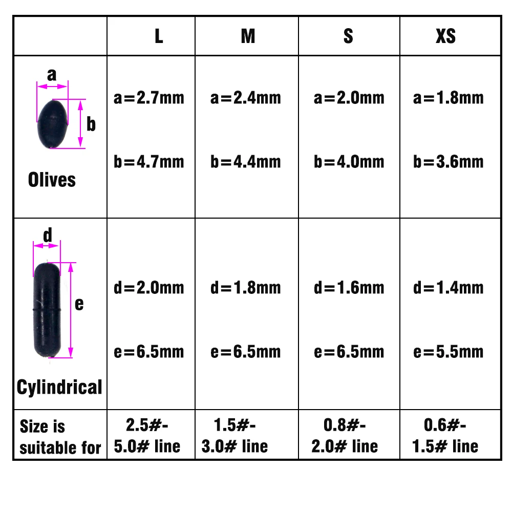 MNFT Flotador ovalado de caucho para pesca - imagen 2