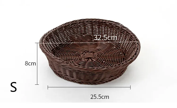 Cesta utilizada como organizador de cocina
