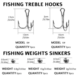 Señuelos blandos tipo erizo de mar Free Fisher con triples y plomos
