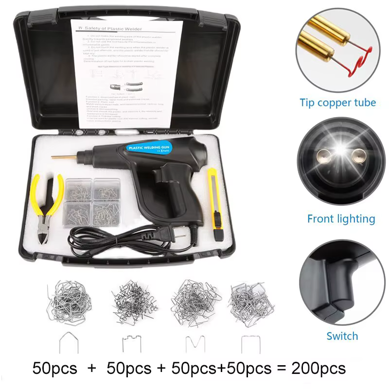 Pistola soldadura plástico 70W – Reparación parachoques PVC