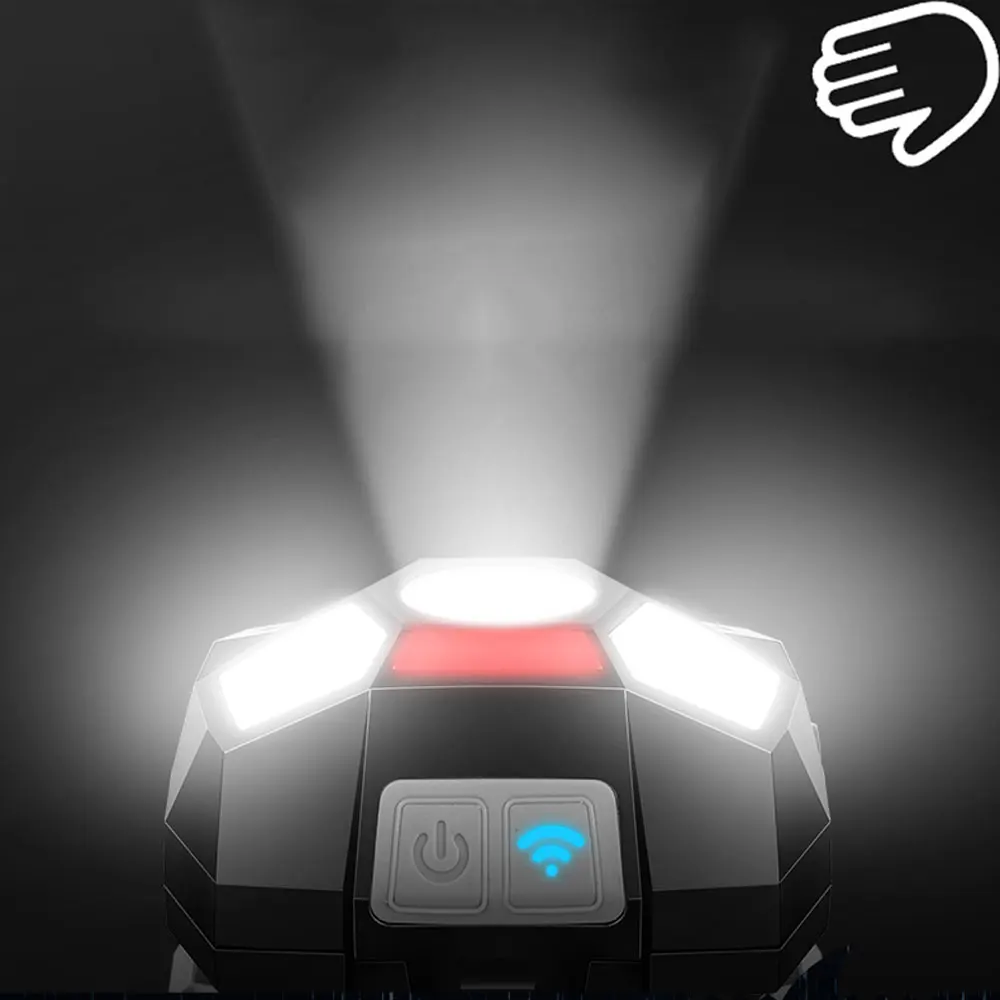 ANYIGE Linterna frontal LED recargable USB para pesca - imagen 4