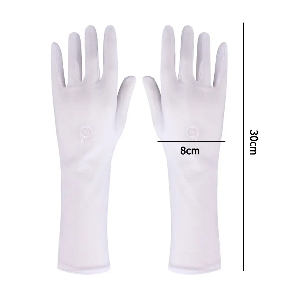 Guantes elásticos anti UV en color negro