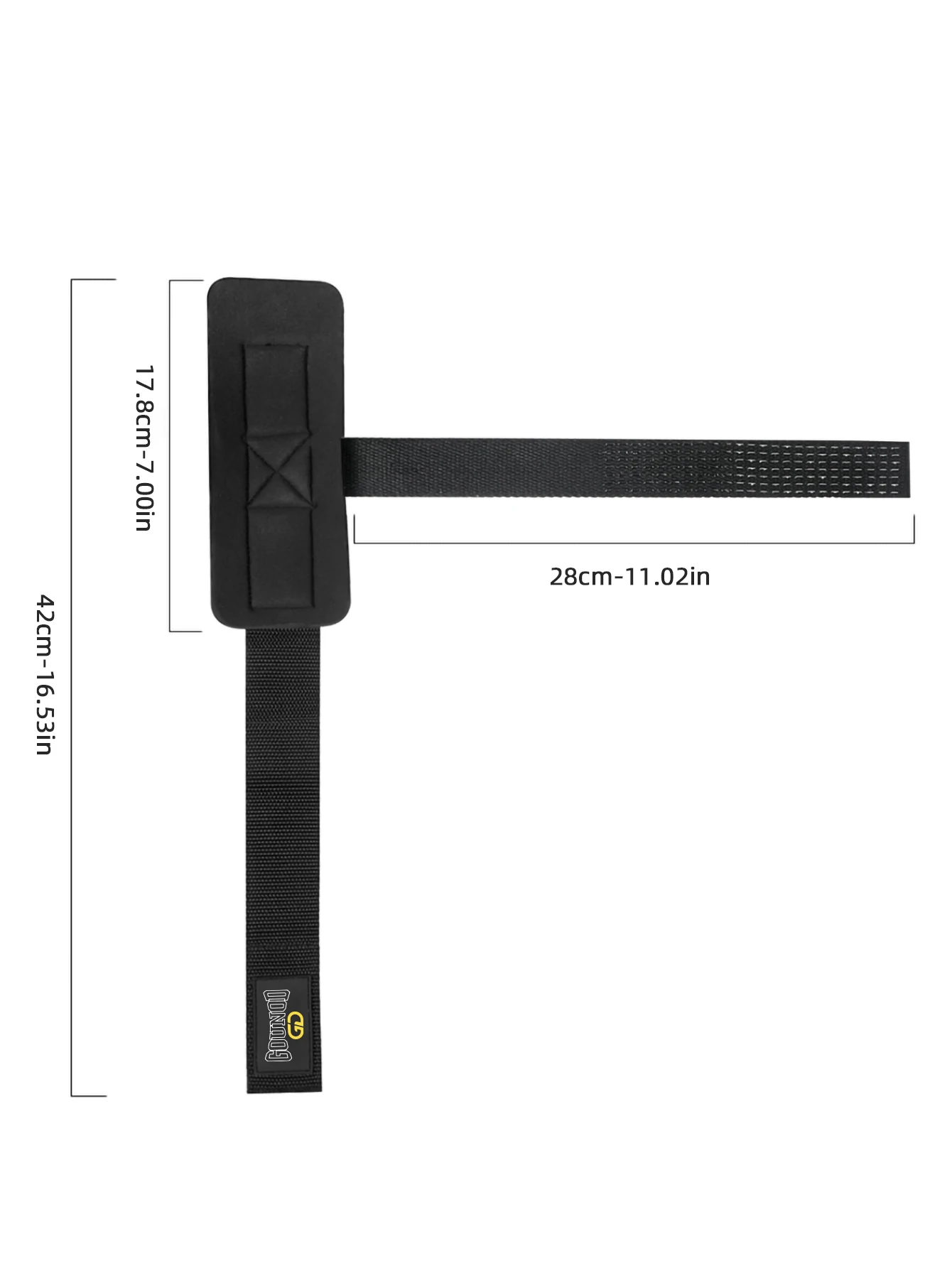 Cinturón de soporte para dominadas y entrenamiento de espalda - imagen 2