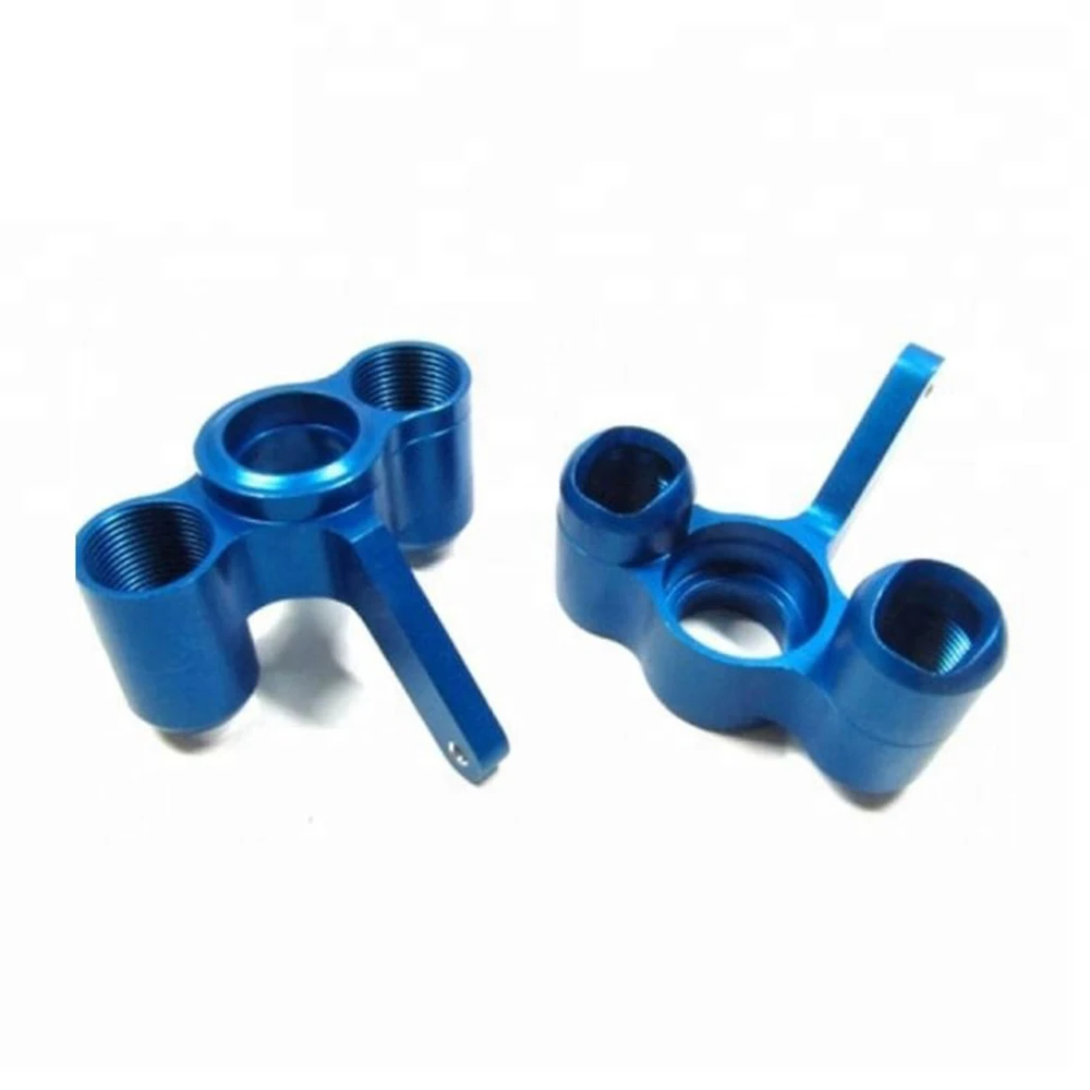 Piezas CNC de aluminio anodizado rojo fresadas - imagen 4