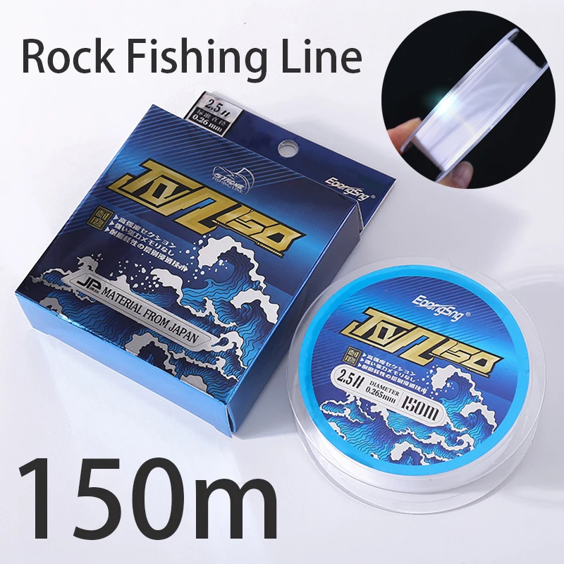 Línea resistente para pesca en roca