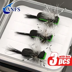 ANFS Moscas Secas de Espuma Hippie Stomper – Mosca Terrestre