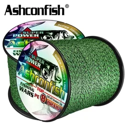 Ashconfish Sedal Trenzado PE Invisible – Colores variados