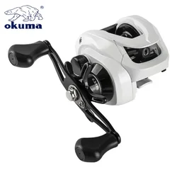 Okuma Carrete de pesca freno magnético y bobina metálica