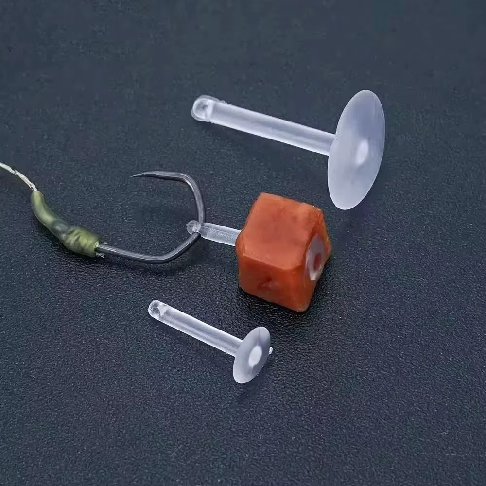 Topes de cebo en T transparentes para carpfishing - imagen 5