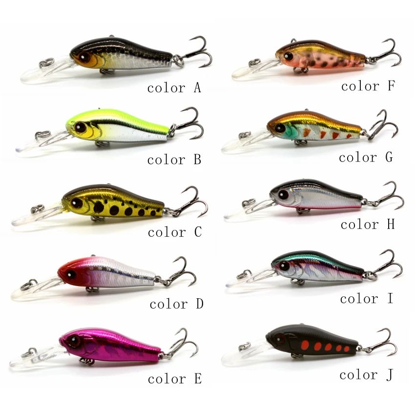 AOCLU Señuelo Minnow Wobbler Jerkbait – Duro para agua salada - imagen 2