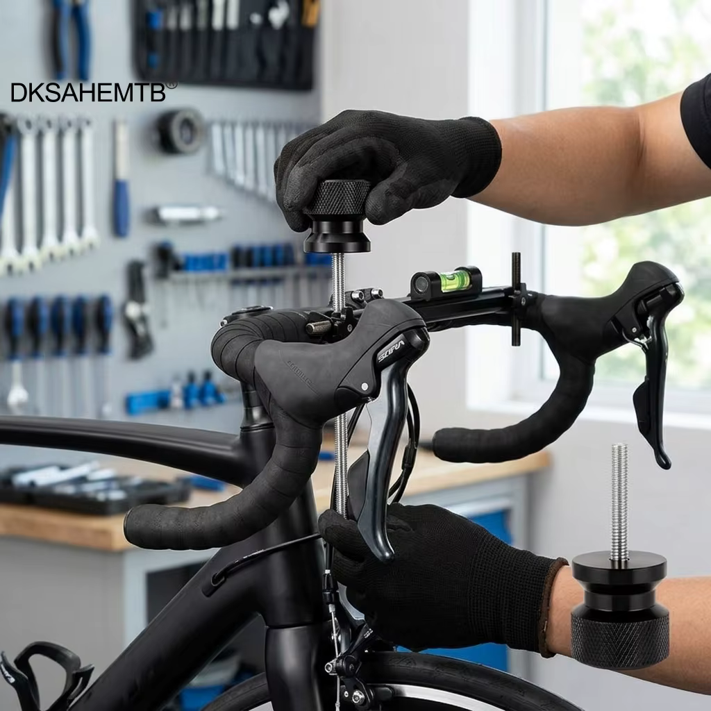 Herramienta de alineación de manillar para bicicleta de carretera - imagen 2