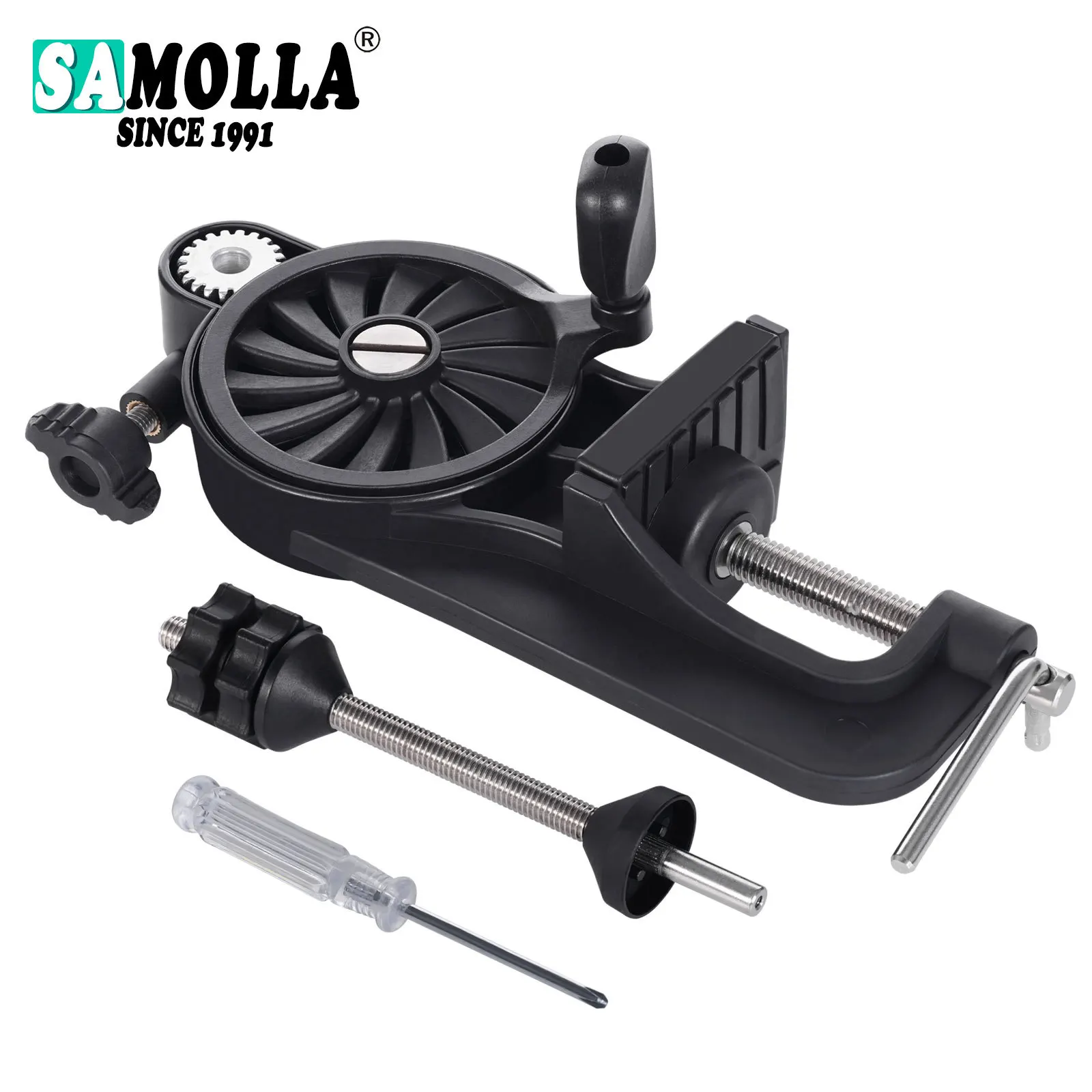 Carrete baitcasting giratorio portátil para pesca de precisión - imagen 5