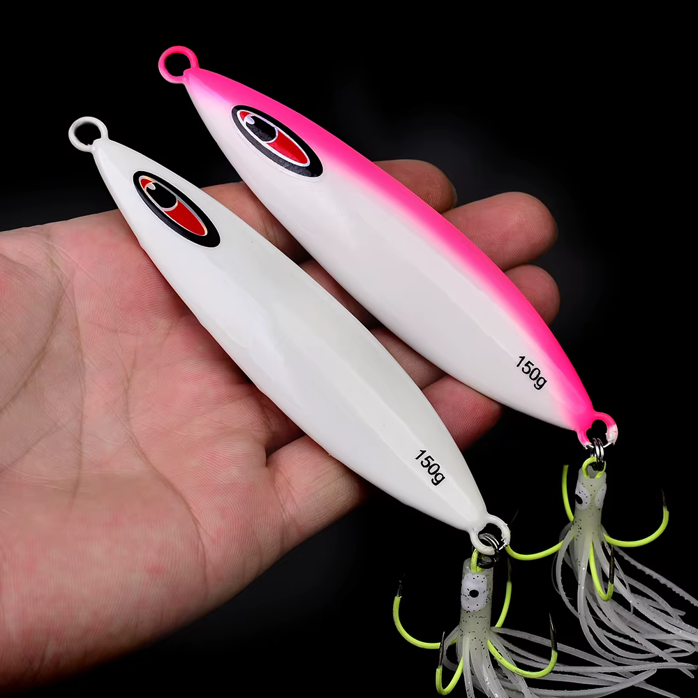 Proberos – Señuelo metálico luminoso para pesca profunda nocturna - imagen 2