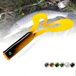 Vinilo doble cola ultrarrealista con sal y aroma para pesca en barco