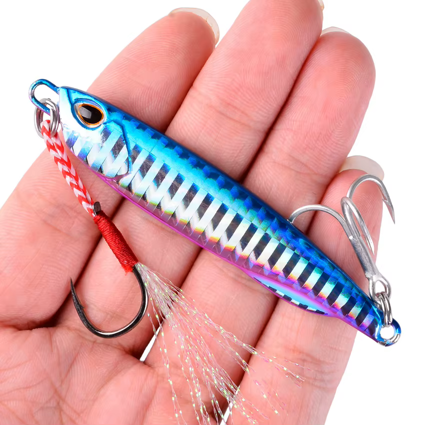 Plantilla Jig Metal 10-40g Lubina – Señuelo agua salada - imagen 4