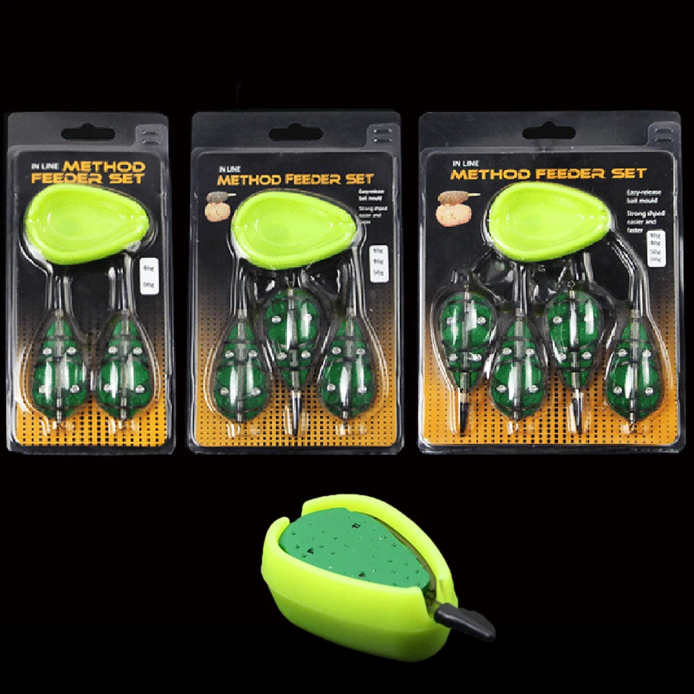 Kit de pesca inline method feeder