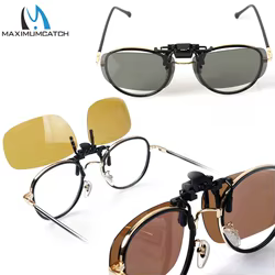 Gafas polarizadas con clip Maximumcatch UV400 antideslumbrantes pesca