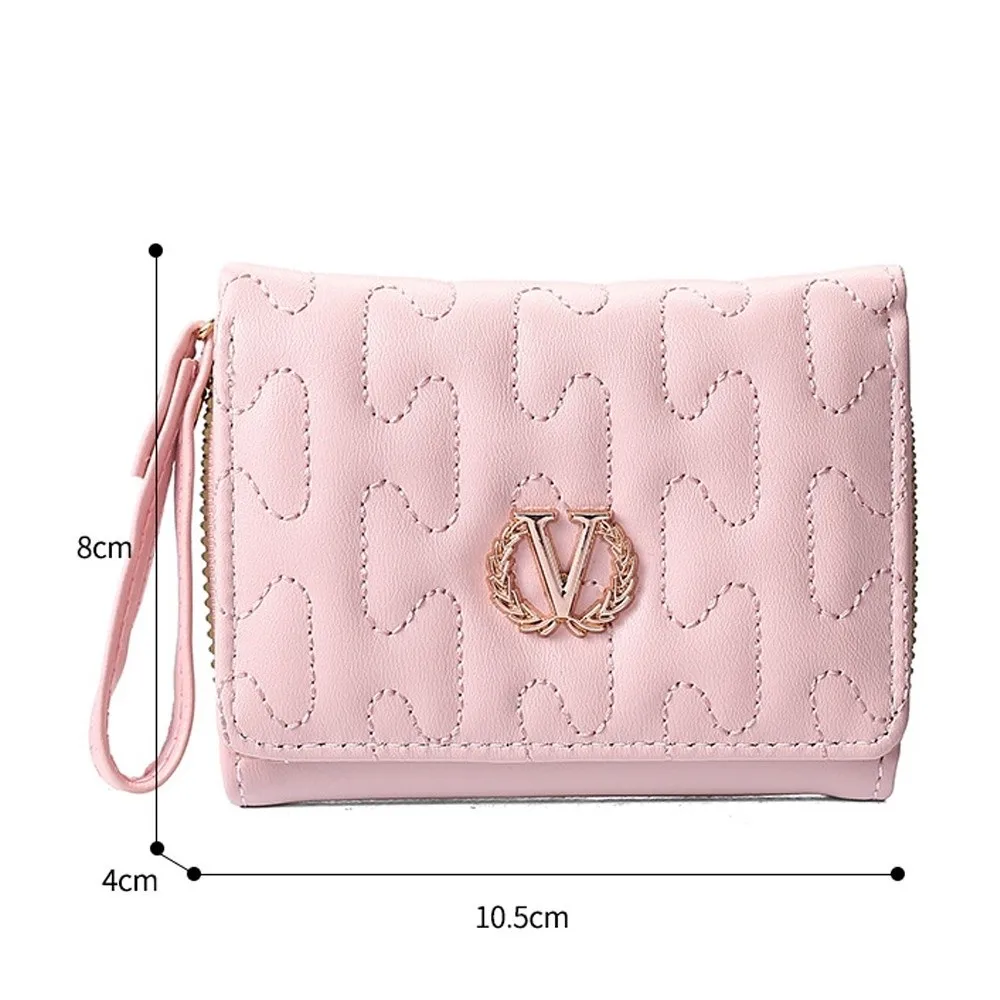 Cartera de mano con forma de V para tarjetas y documentos mujer - imagen 5